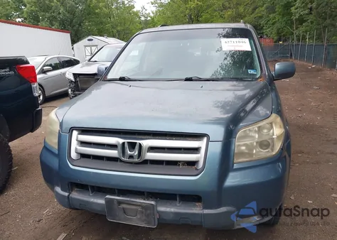 2006 Honda Pilot Ex-L z USA, uszkodzony, nr VIN 2HKYF18656H518133